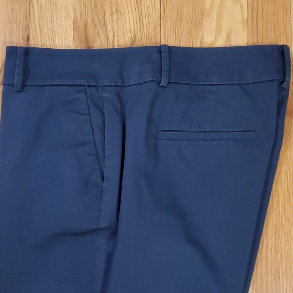 ANN TAYLOR Navy Straight Pants